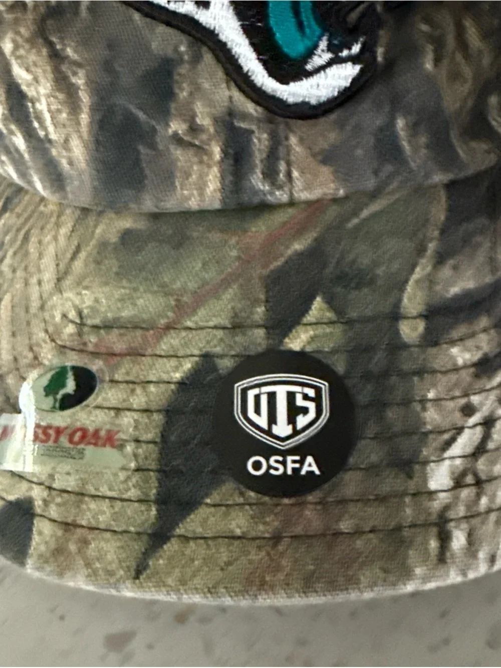 NWT New Jacksonville Jaguars Unisex Logo Mossy Oak Camo  Adjustable Hat